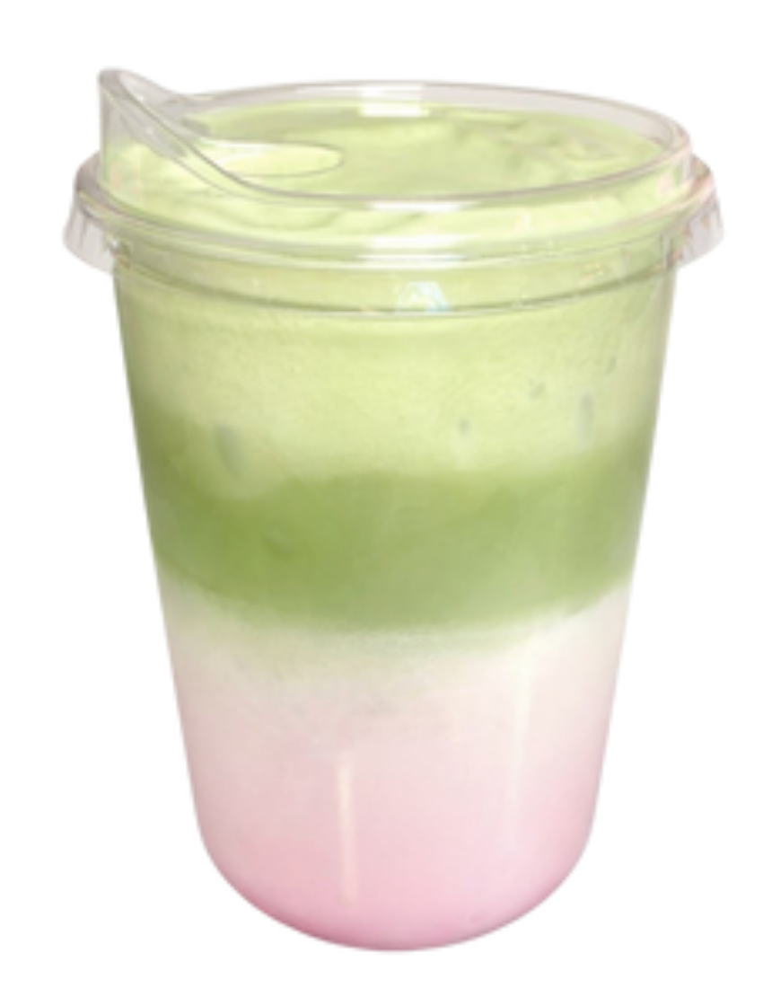 Blueberry matcha